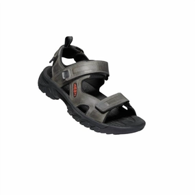 MenS Targhee Iii Open Toe Sandals In Grey/black Discount Mens Beach Sandals