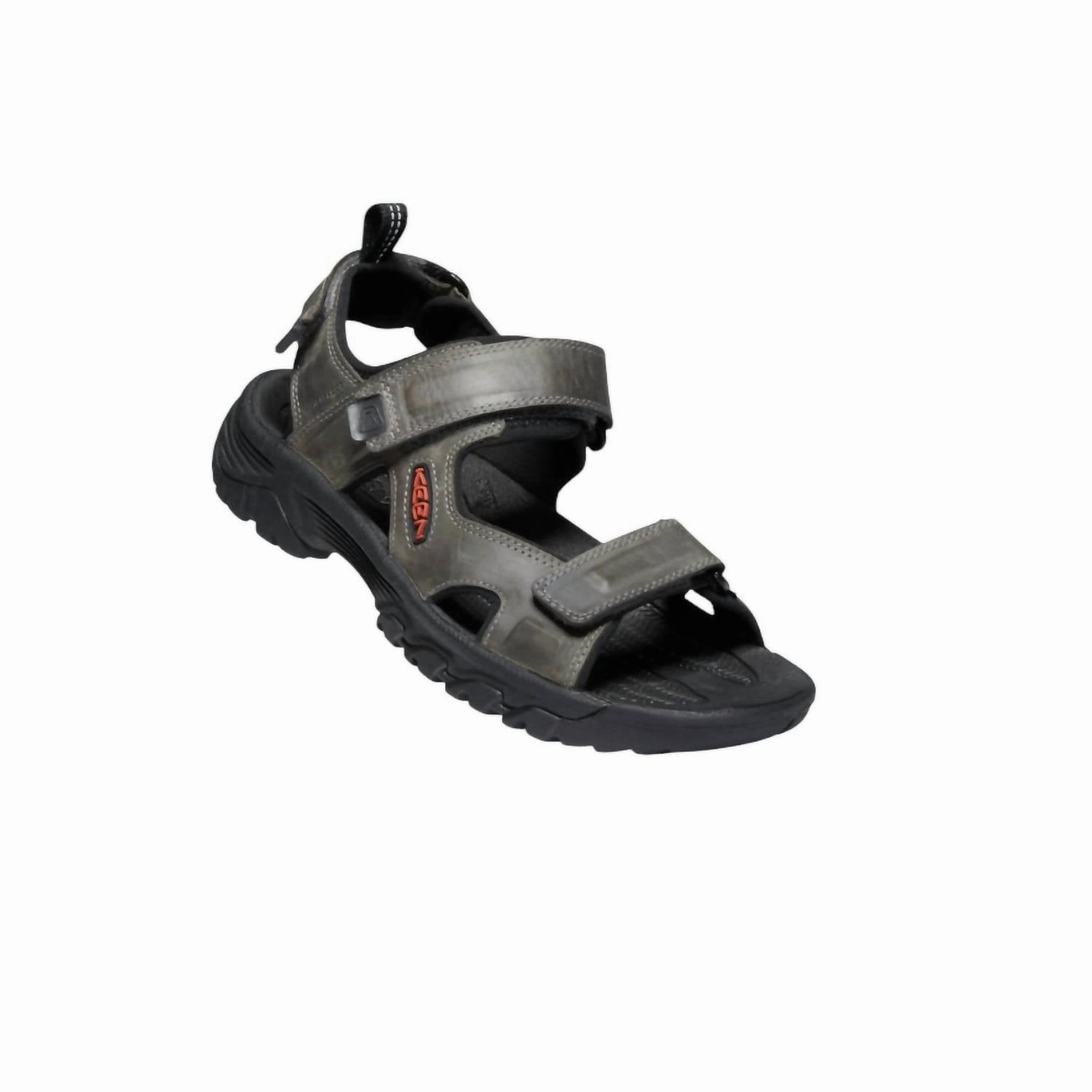 MenS Targhee Iii Open Toe Sandals In Grey/black Discount Mens Beach Sandals