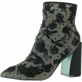 Merri Womens Beaded Man Made Booties Womens Fashion Boots outlet store