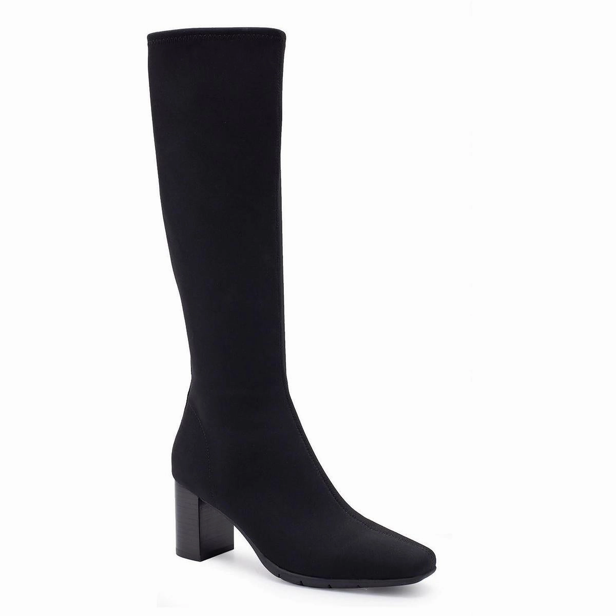 Micah Womens Zipper Man Made Knee-High Boots