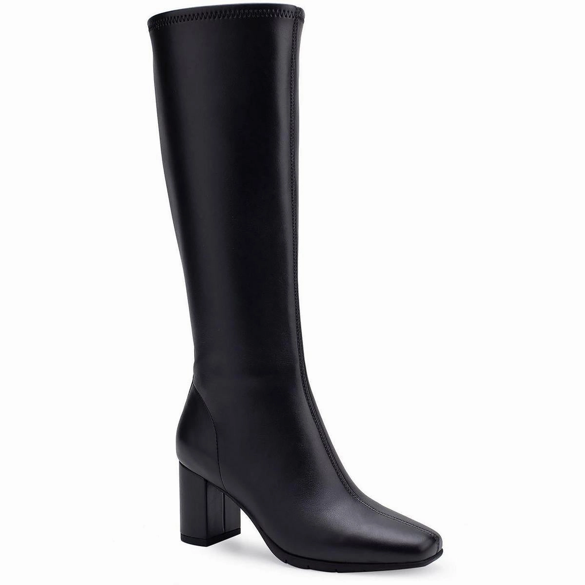 Micah Womens Zipper Man Made Knee-High Boots