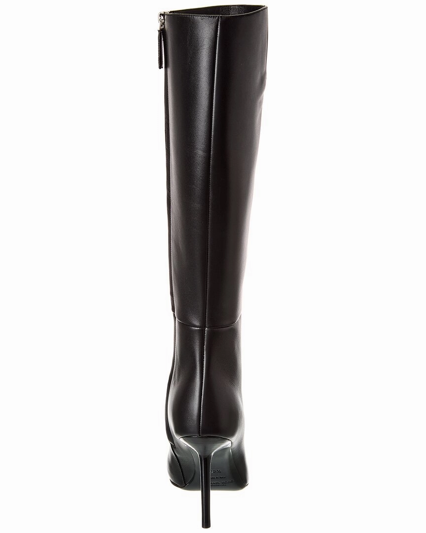 Michael Kors Collection Angelina Leather Knee-High Boot