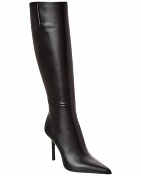 Michael Kors Collection Angelina Leather Knee-High Boot Top-rated Womens Boots outlet