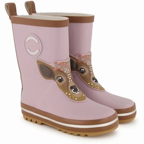Mikk-Line 3D Patch Wellies Nirvana Kids Rain Boots with free shipping