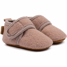 Mikk-Line Adobe Rose Prewalker Wool Wool Slippers Kids clearance