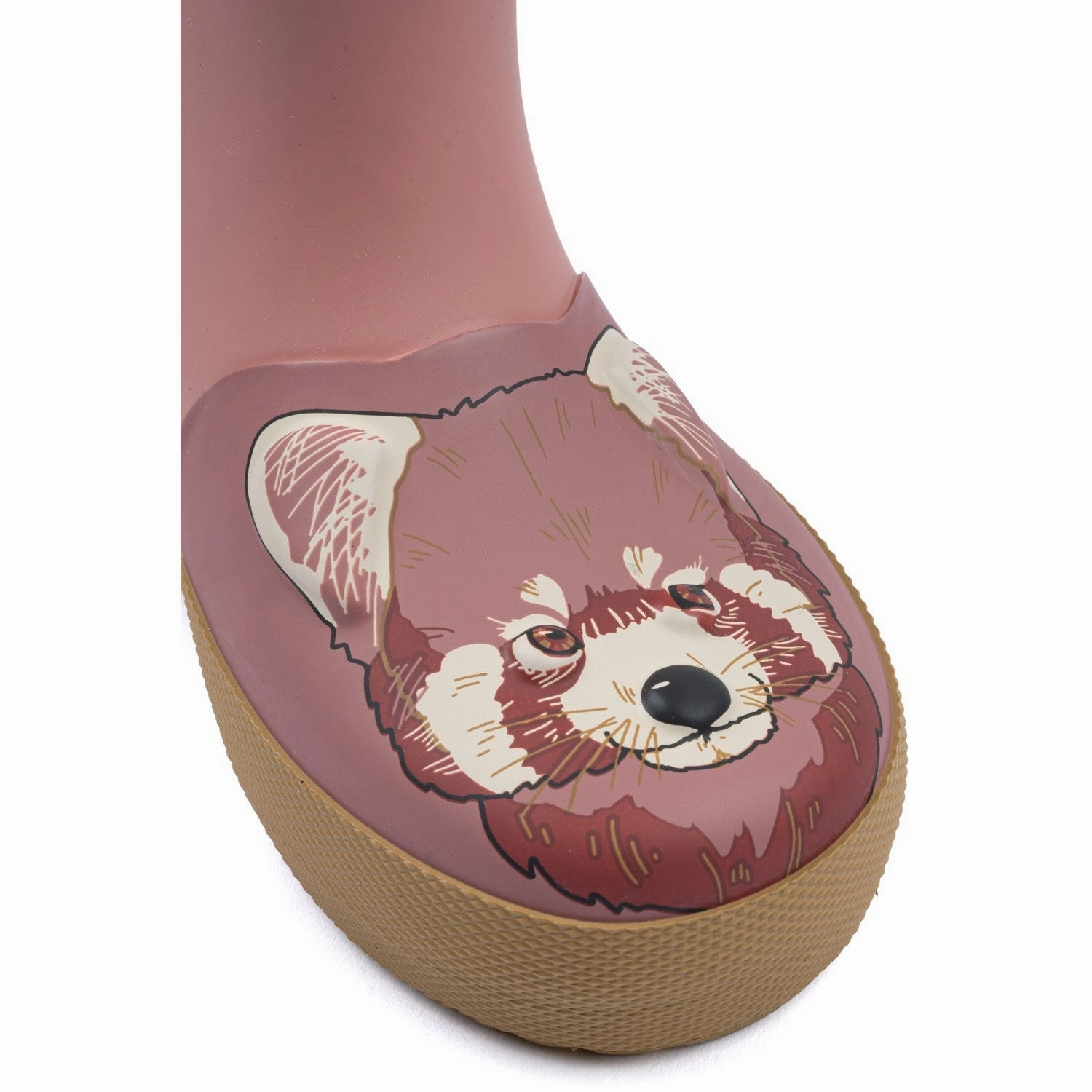 Mikk-Line Ash Rose Red Panda 3D Wellies
