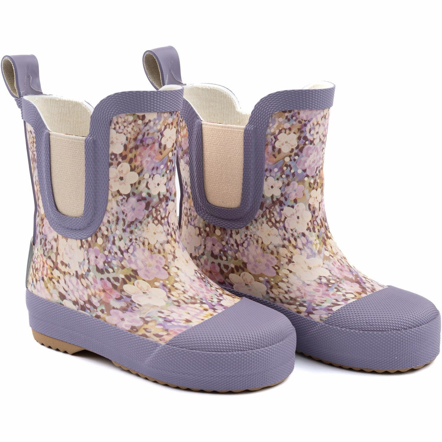 Mikk-Line Dusk Wellies Short AOP Kids Rain Boots with free shipping