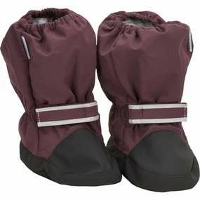 Mikk Line-Footies with Reinforcement Huckleberry Winter Kids Overshoes on clearance