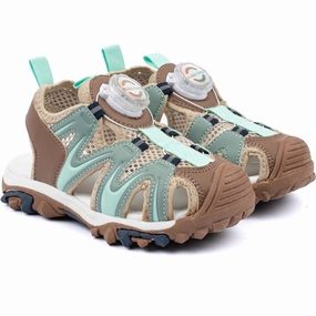 Mikk-Line Green Bay Sandal With Mesh Kids Closed Toe Sandals promo