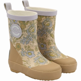 Mikk-Line Kelp Printed Wellies Kids Rain Boots with free shipping