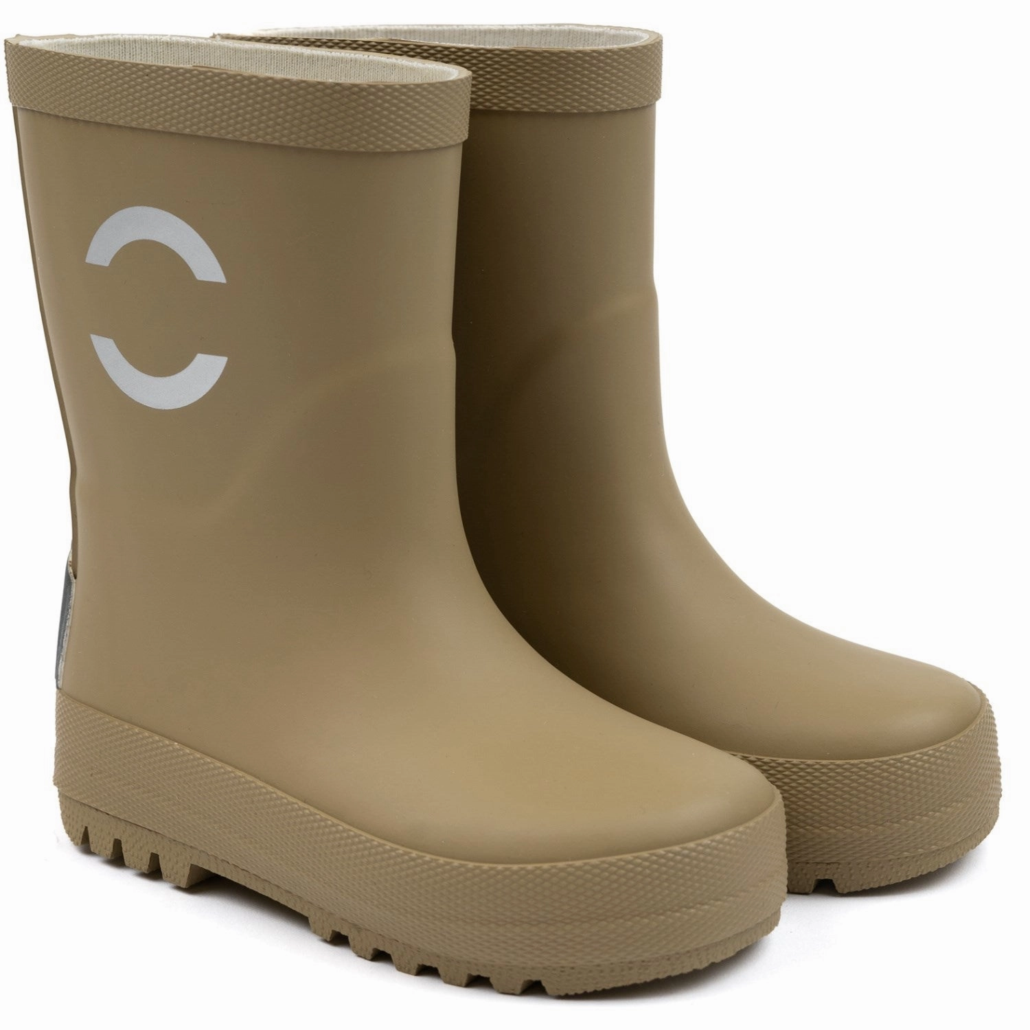Mikk-Line Kelp Solid Wellies Kids Rain Boots with free shipping