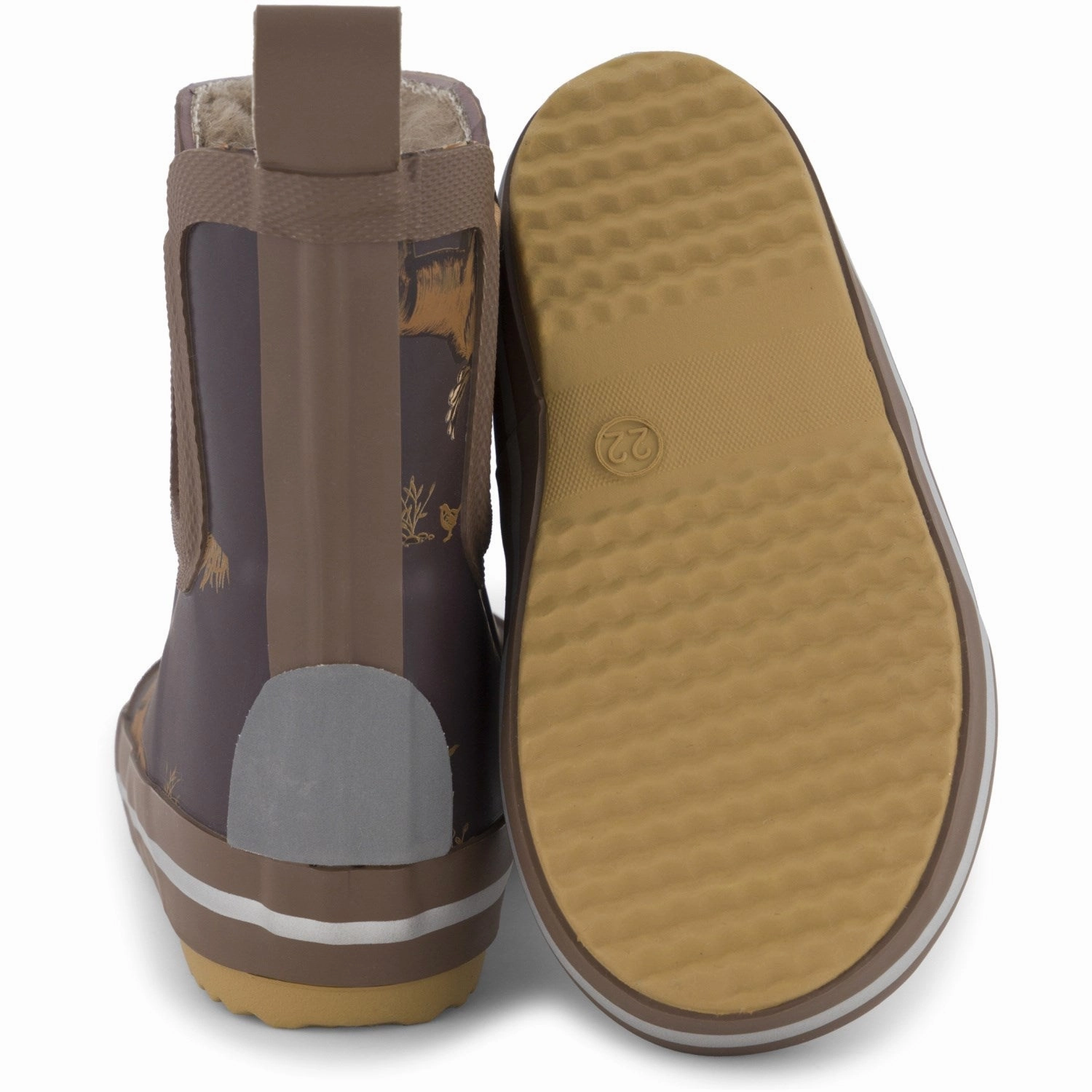 Mikk-Line Mol Short Winter Wellies AOP