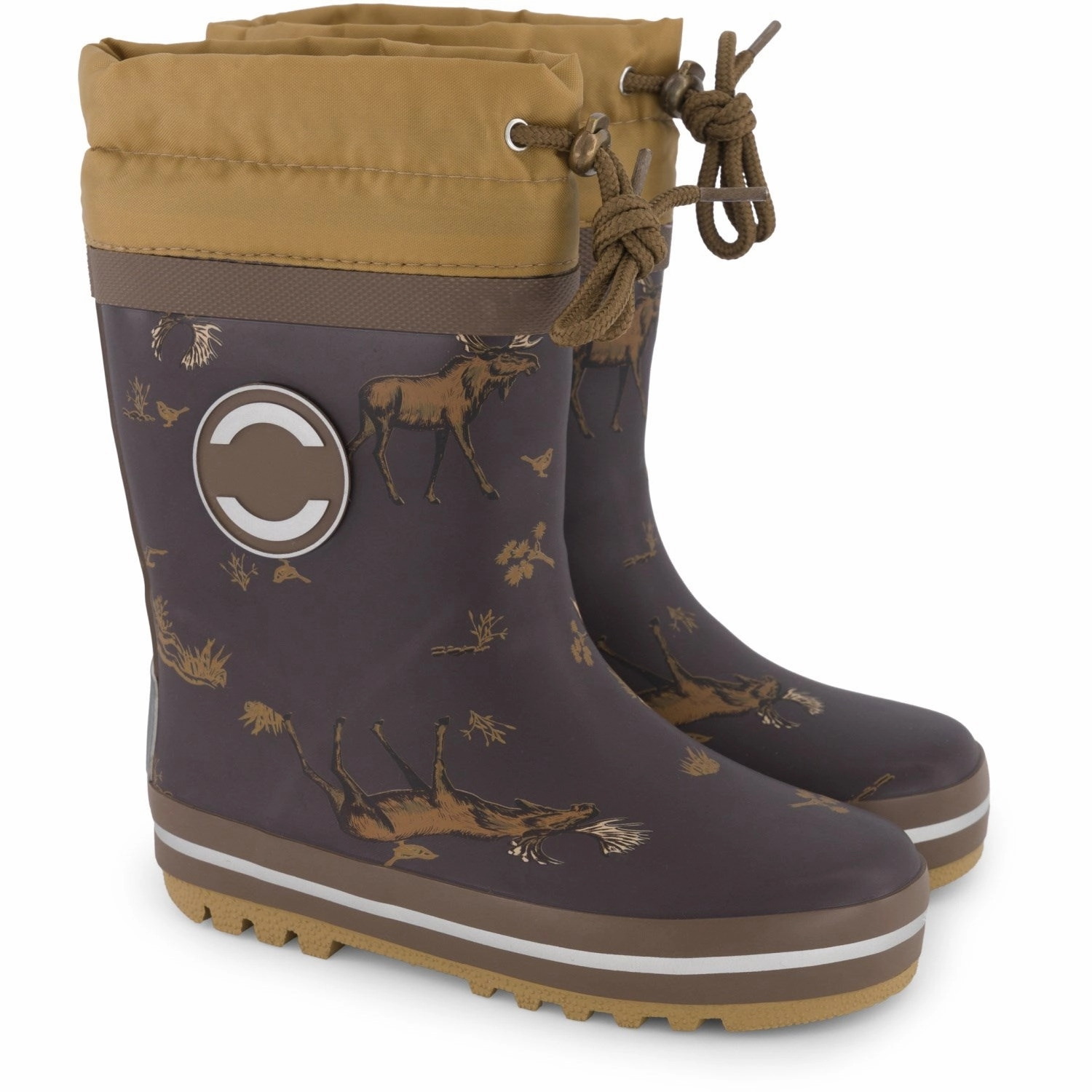 Mikk-Line Mol Winter Wellies Kids Rain Boots with free shipping