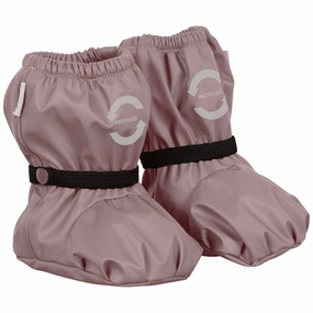 Mikk-Line Rain Footies w. Fleece Adobe Rose Kids Overshoes Spring/Autumn sale