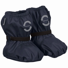 Mikk-Line Rain Footies w. Fleece Blue Nights Kids Overshoes Spring/Autumn sale