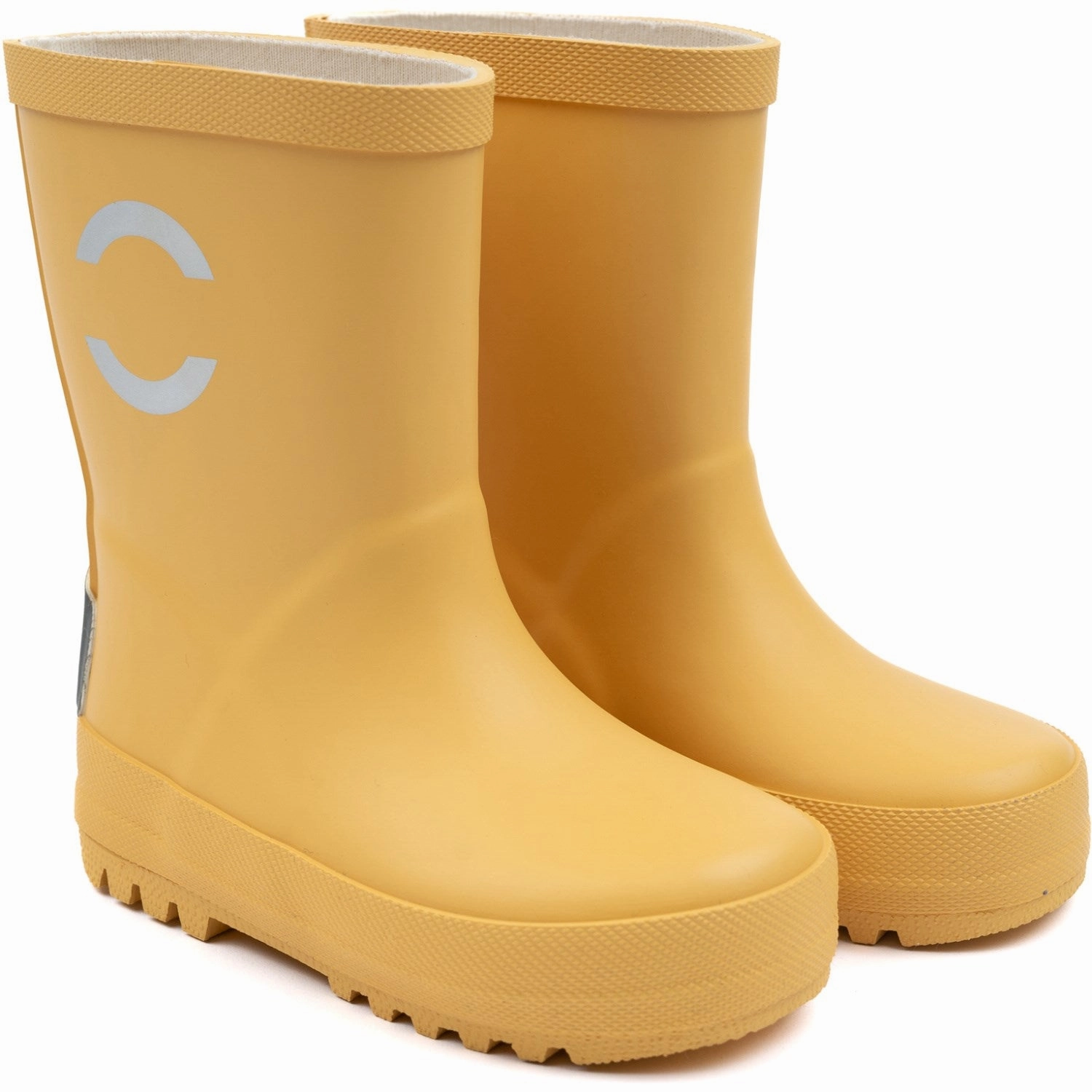 Mikk-Line Ratan Solid Wellies Kids Rain Boots with free shipping