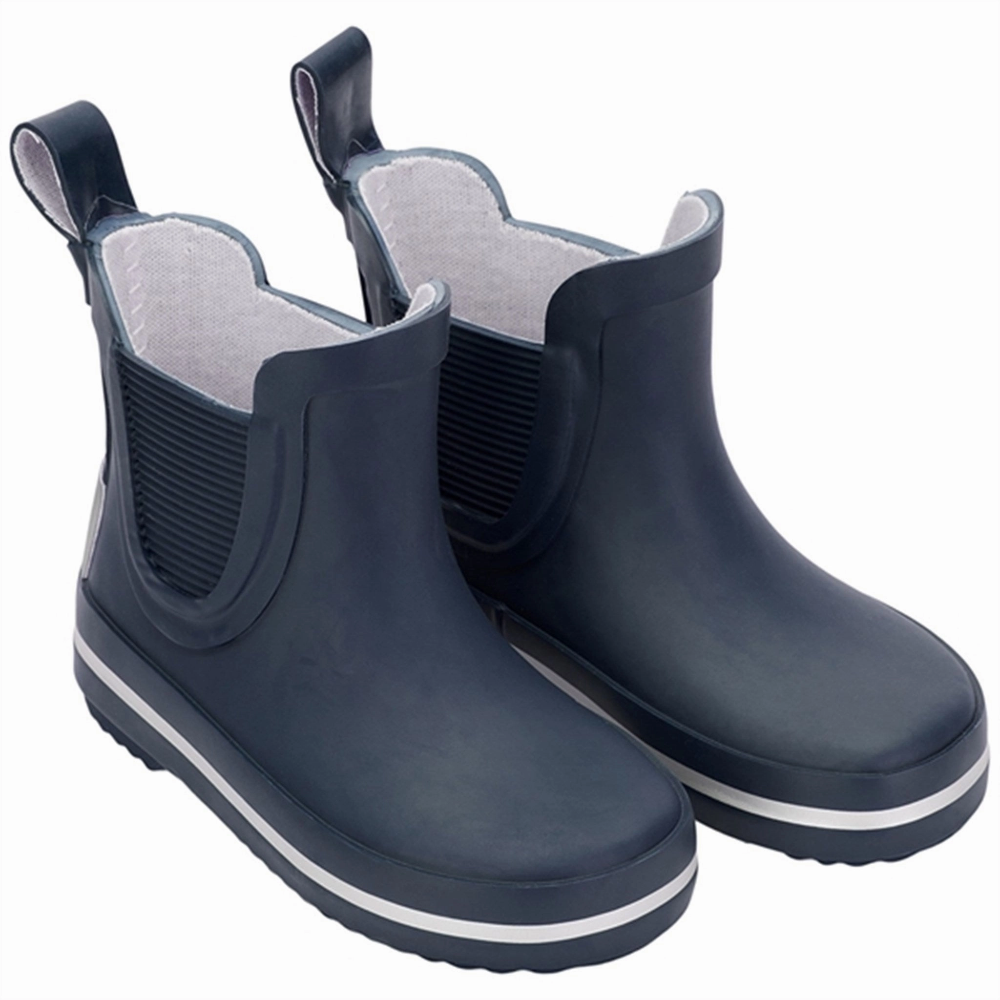 Mikk-Line Wellies Short Twilight Mauve Kids Rain Boots with free shipping