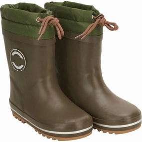 Mikk-Line Winter Wellies Beech Rubber Boots With Lining Kids sale