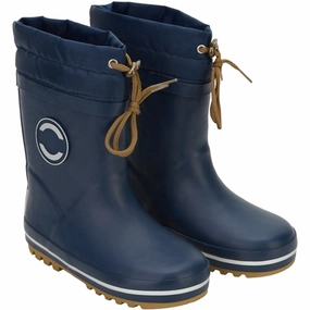 Mikk-Line Winter Wellies Blue Nights Rubber Boots With Lining Kids sale