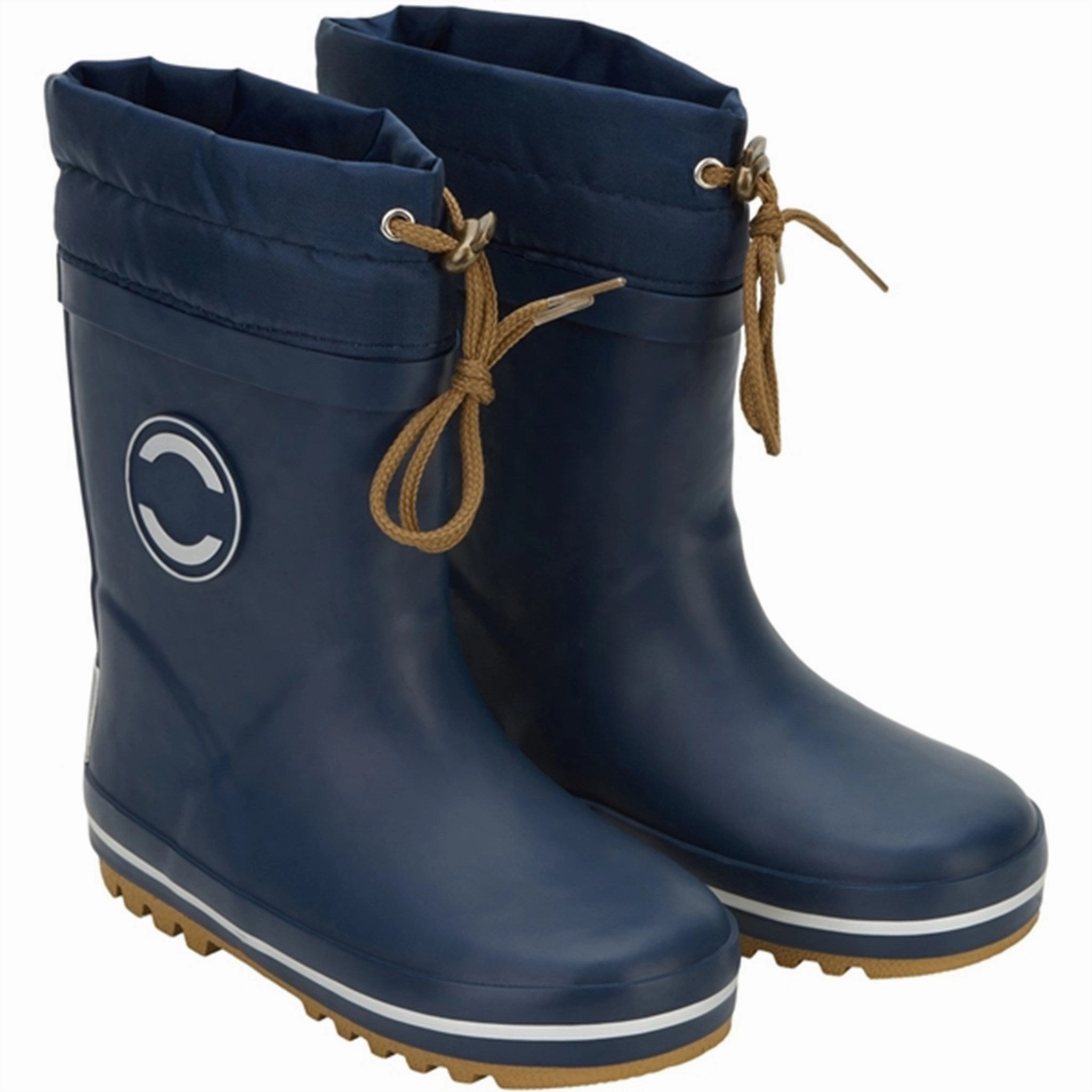 Mikk-Line Winter Wellies Blue Nights Kids Rain Boots with free shipping
