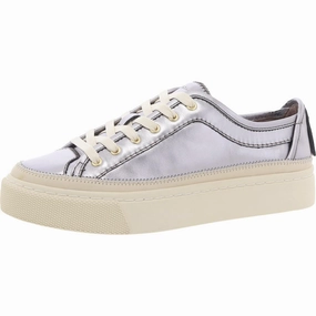 Milla Womens Lace-Up Leather Casual And Fashion Sneakers Trendy Womens Sneakers for sale