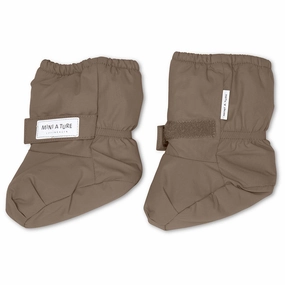 Mini A ture Morel grey Winn Fleece Coating Futter Winter Kids Overshoes on clearance