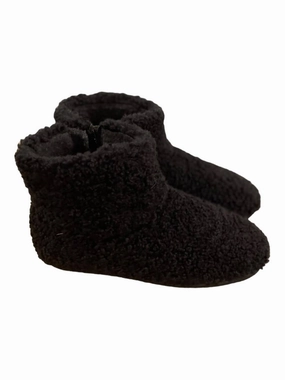 Mini Boosh Slipper In Black Cozy Womens Slippers discount