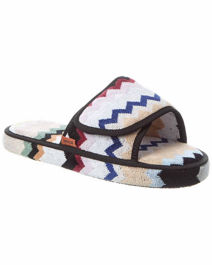 Missoni Home Curt Open Slipper Cozy Womens Slippers discount