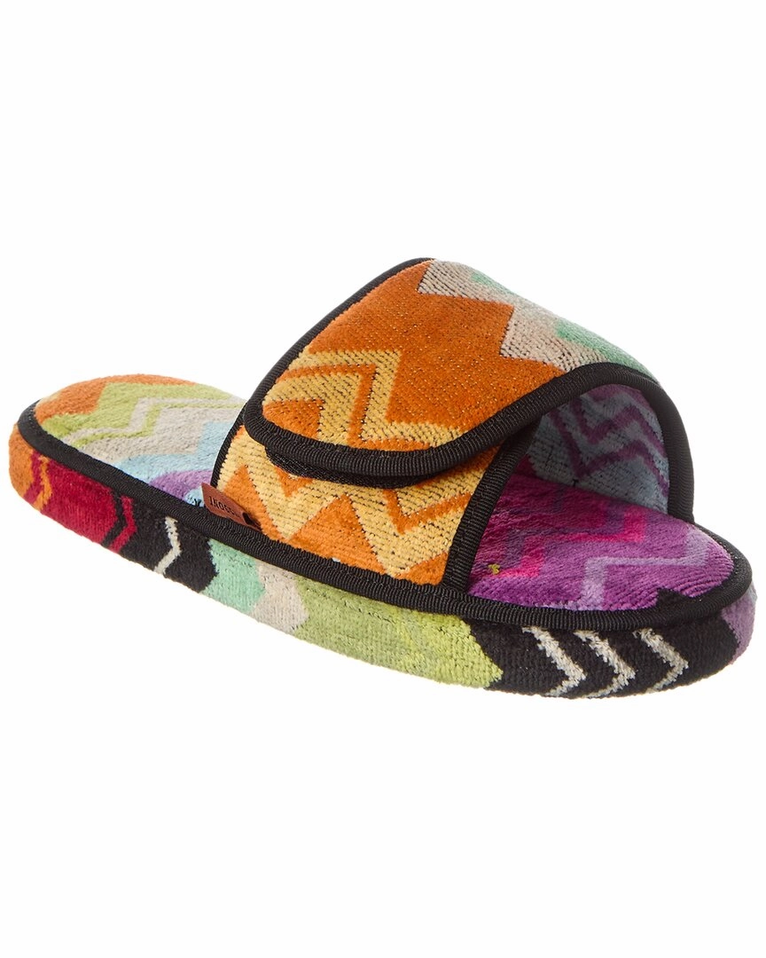 Missoni Home Giacomo Open Slipper Cozy Womens Slippers discount