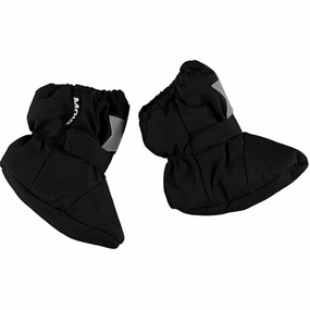 Molo Black Imba Baby Footies Winter Kids Overshoes on clearance