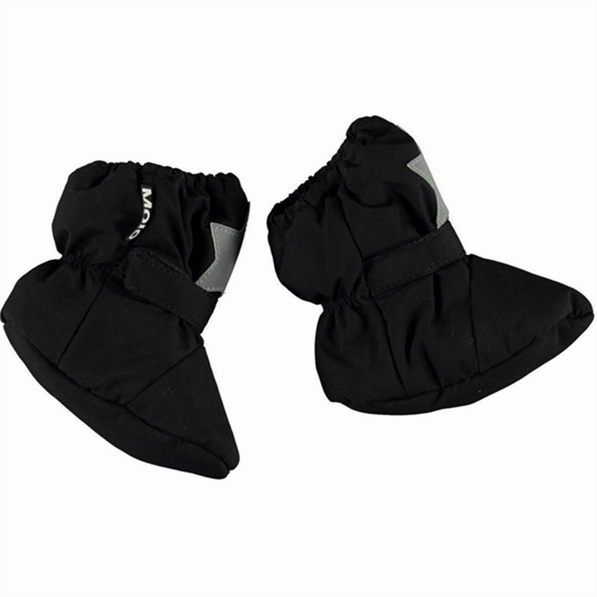 Molo Black Imba Baby Footies Winter Kids Overshoes on clearance