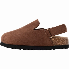 Name It Bitter Chocolate Avery Mules Kids Closed Toe Sandals promo