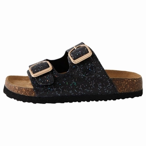 Name it Black Flora Sandal Noos Kids Open Sandals cheap sale