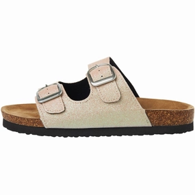 Name It Cloud Dancer Small Glitter Flora Sandal Kids Open Sandals cheap sale