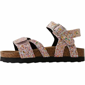 Name it Jet Stream Multi Glitter Fiona Sandal Kids Open Sandals cheap sale