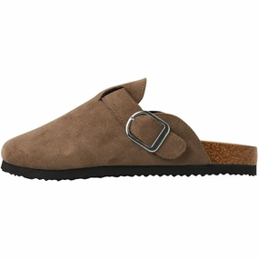 Name It Taupe Gray Avery Mules Kids Closed Toe Sandals promo
