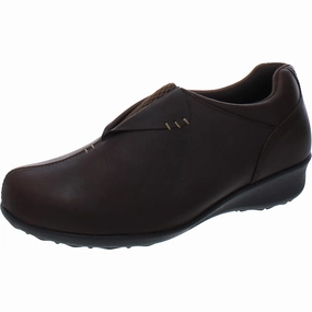 Naples Womens Leather Slip On Wedge Boots Hot sale Womens Boots