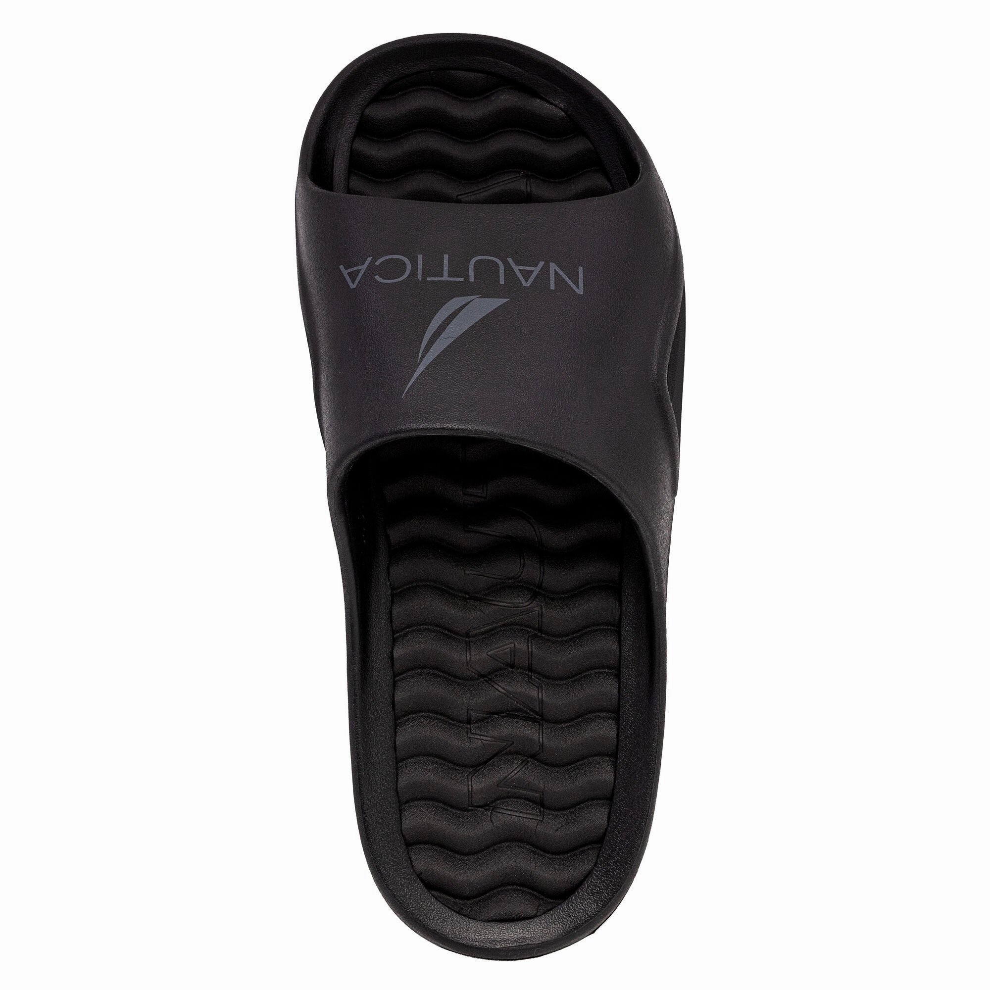 Nautica Logo Slide Sandal