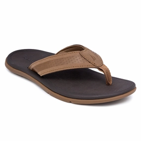 Nautica Mens Brand Icon Flip-Flop Discount Mens Beach Sandals