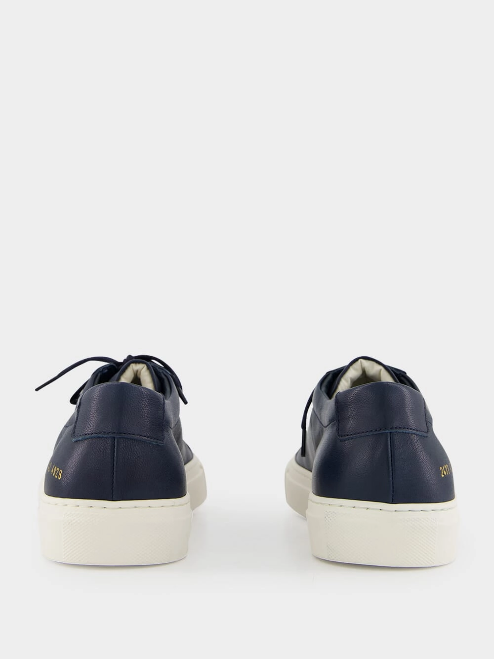 Navy Blue Summer Achilles Leather Sneakers