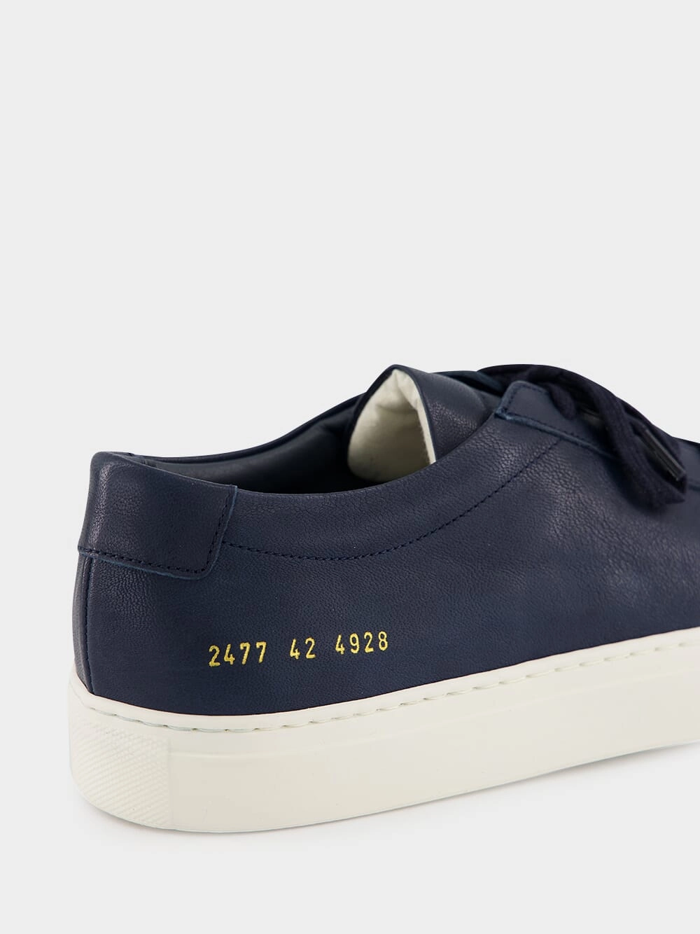 Navy Blue Summer Achilles Leather Sneakers
