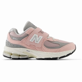 New Balance 2002 Alternative Closure Sneakers Orbit Pink Kids Velcro Sneakers discount