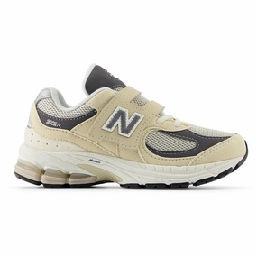New Balance 2002 Alternative Closure Sneakers Sandstone Kids Velcro Sneakers discount