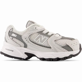 New Balance 530 Kids Bungee Lace Infant Grey Matter Kids Sneakers with Laces sale