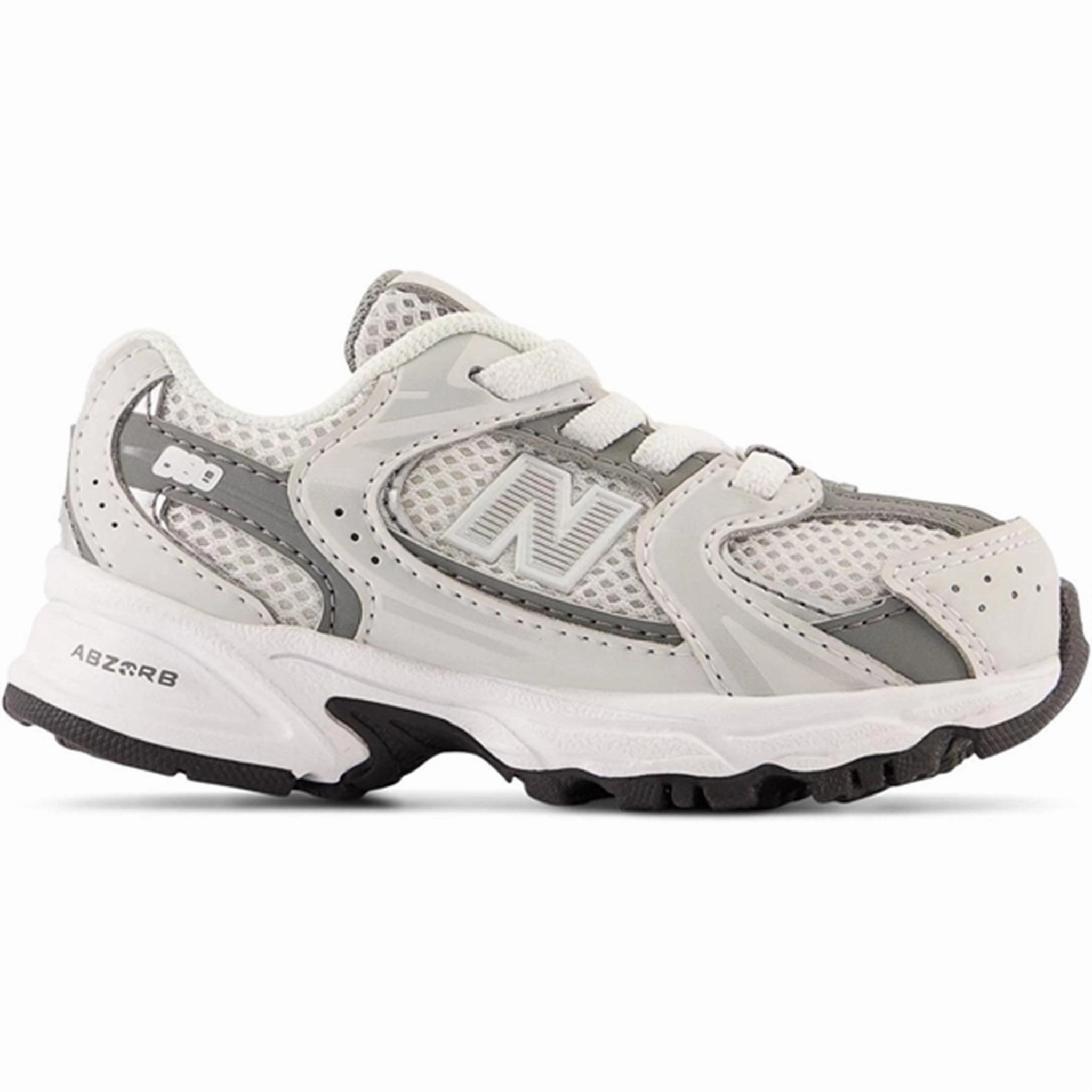New Balance 530 Kids Bungee Lace Infant Grey Matter Kids Sneakers with Laces sale