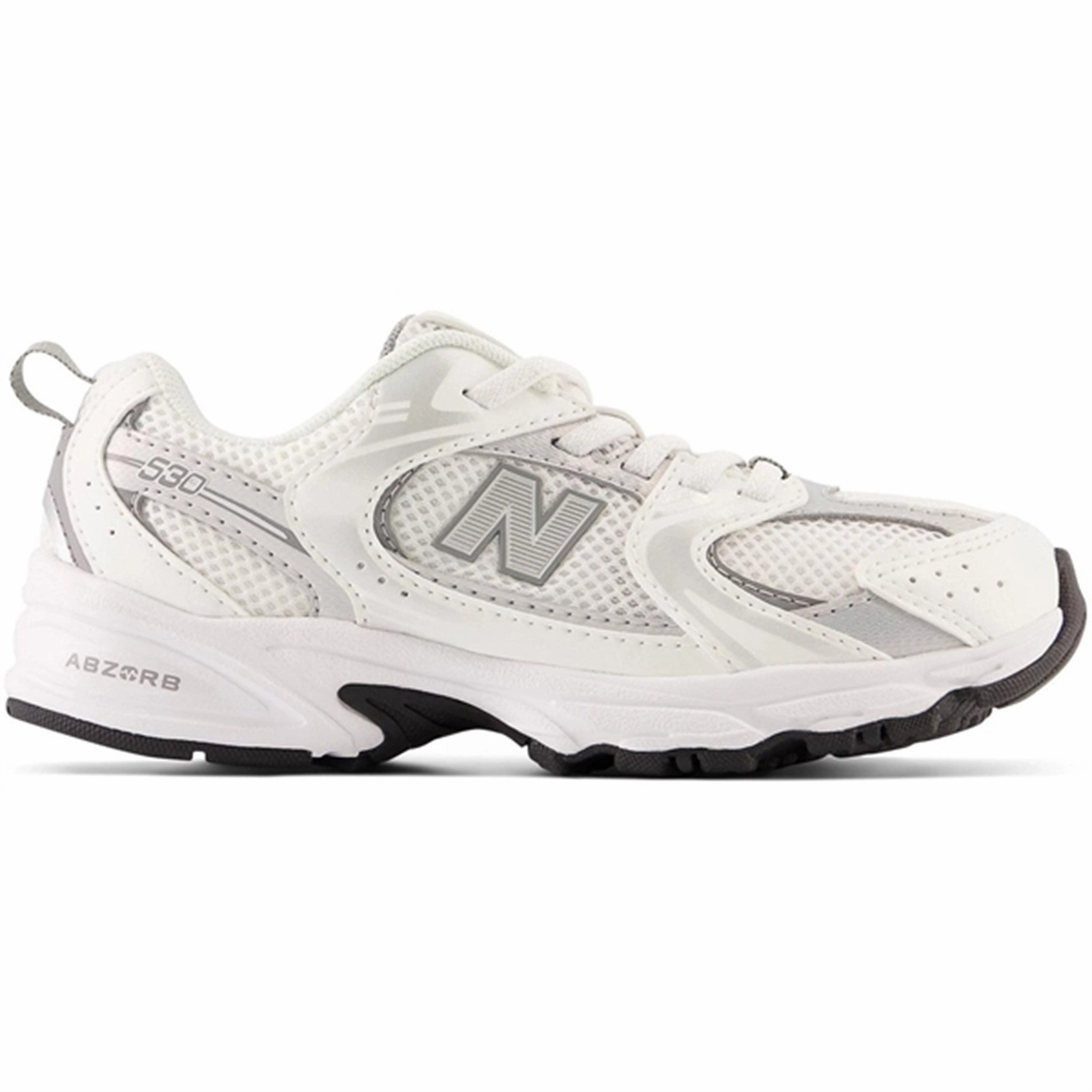 New Balance 530 Kids Bungee Lace Pre White Kids Sneakers with Laces sale
