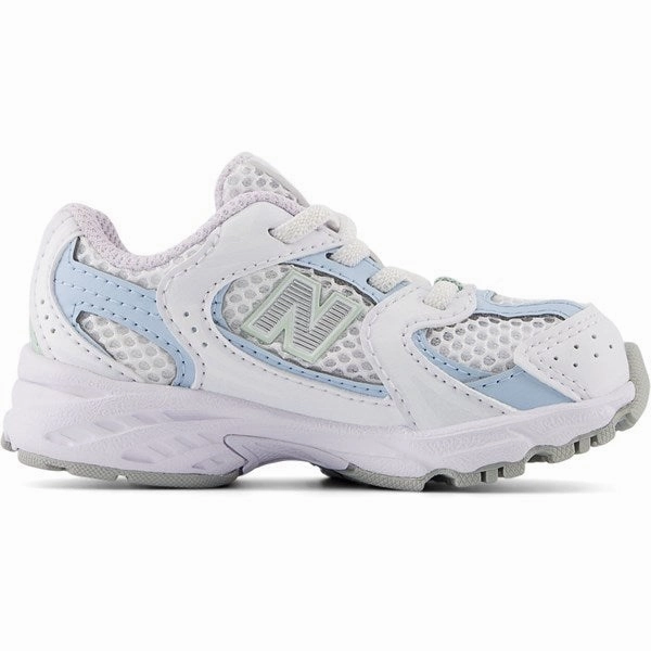 New Balance 530 Kids Bungee Lace Sneakers White Kids Sneakers with Laces sale