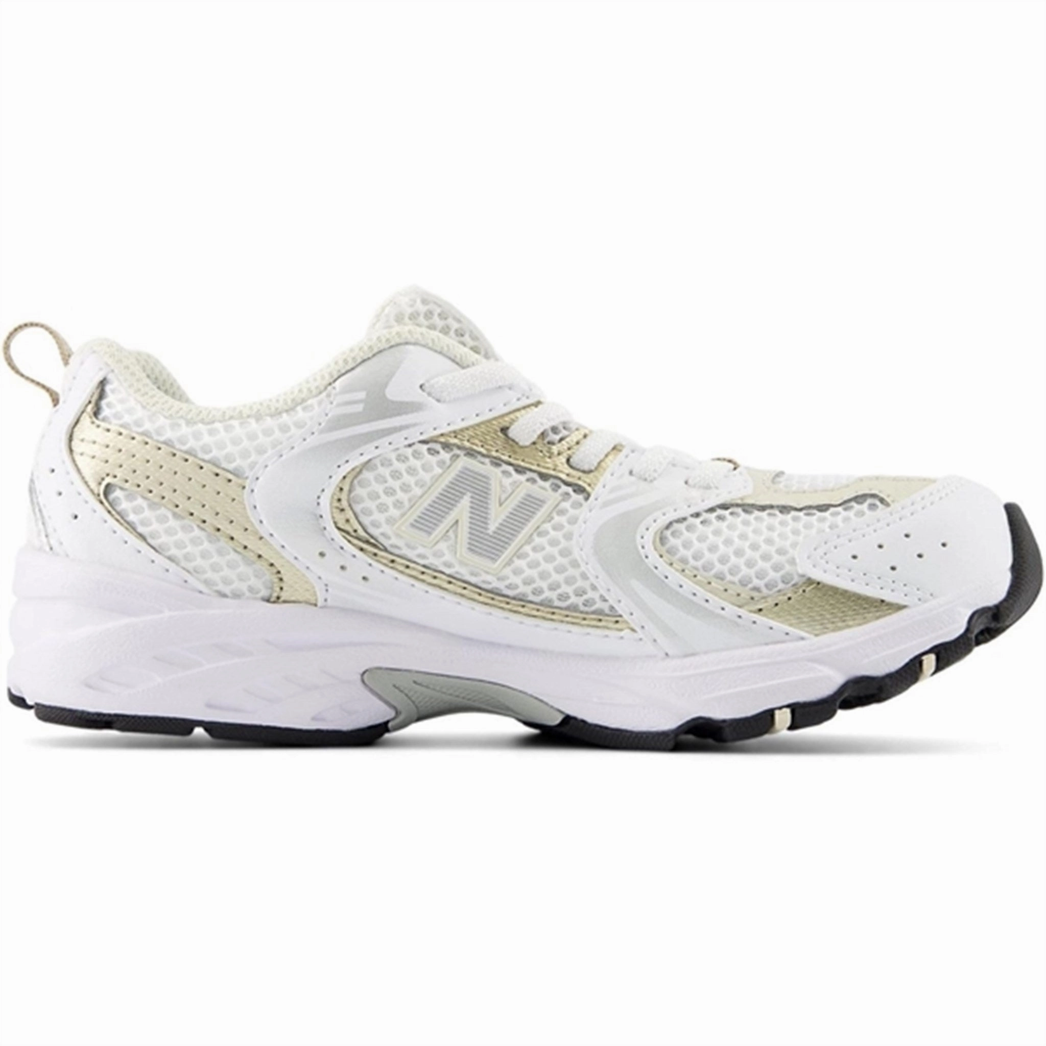 New Balance 530 Kids Bungee Lace Sneakers White Kids Sneakers with Laces sale