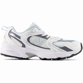 New Balance 530 Kids Bungee Lace Sneakers White Kids Sneakers with Laces sale