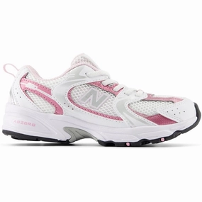 New Balance 530 Kids Bungee Lace Sneakers White Kids Sneakers with Laces sale
